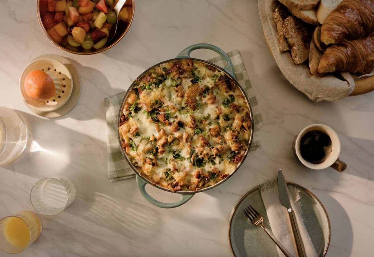 Easy Overnight Breakfast Casserole