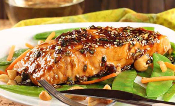 Asian-Glazed Salmon