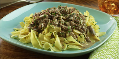 Recipe image for One-Pot Ramen and Mushroom Carbonara