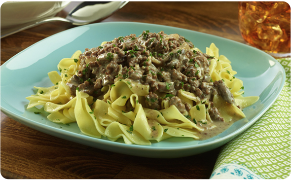 Beef Stroganoff