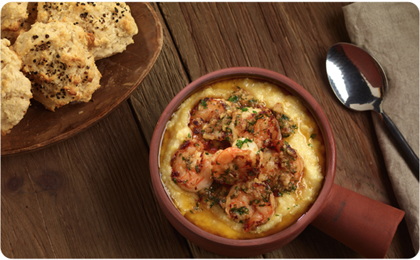 Brazilian Shrimp and Grits