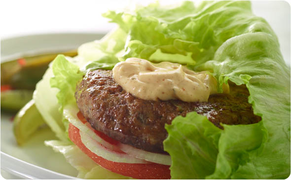 Cajun Turkey Burgers with Spicy Aioli