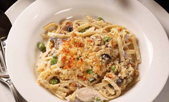 Chicken Tetrazzini with Mascarpone Cheese