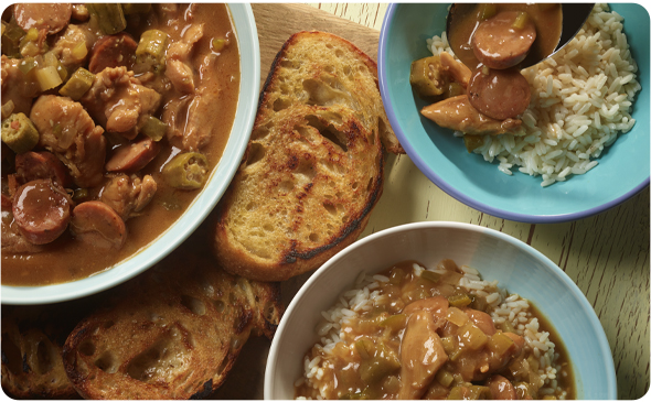 Chicken and Sausage Gumbo