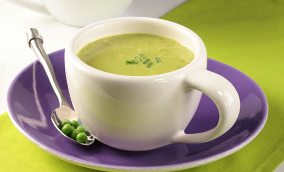 Creamy Spring Pea Soup
