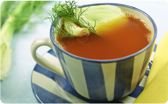 Fennel and Garlic Savory Sipping Broth