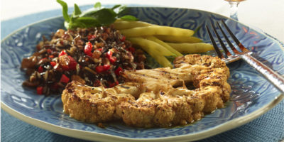 Grilled Cauliflower Steaks recipe