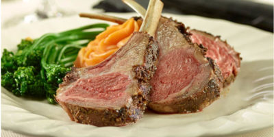 Grilled Rack of Lamb recipe