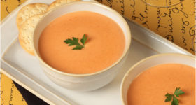 Butter-Poached Lobster and Orange Tomato Bisque – Recipes for Club