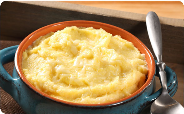 Polenta with Mascarpone Cheese