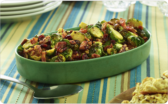 Roasted Brussels Sprouts With Bacon And Citrus