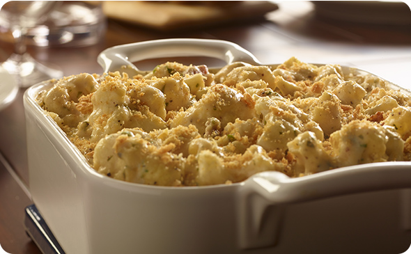 Roasted Cauliflower with Bacon and Asiago - Better Than Bouillon