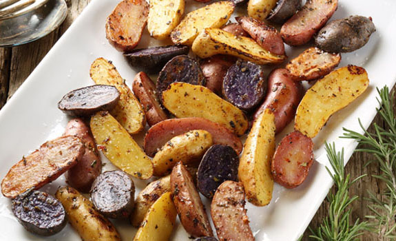 Roasted Heirloom Fingerling Potatoes