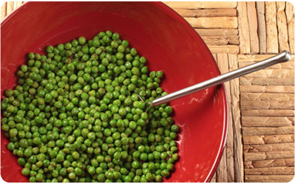 Rustic Savory Summer Peas