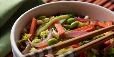 Sweet Gingered Vegetable Stir-Fry recipe