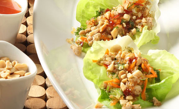 Thai-Inspired Lettuce Wraps