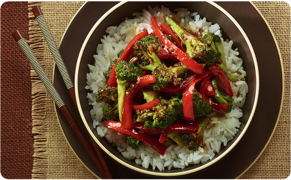 Vegetarian Broccoli Stir-Fry