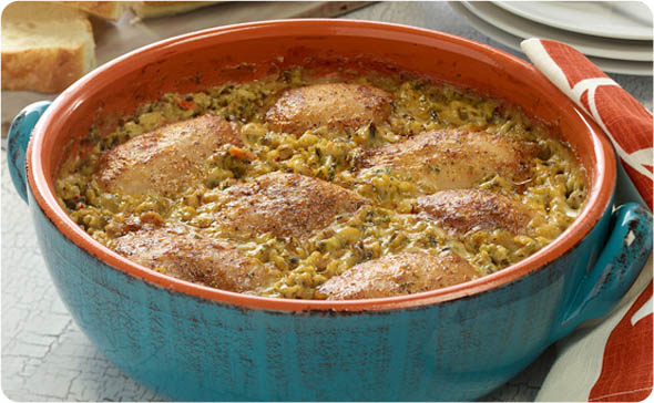 Wild Rice Chicken Bake