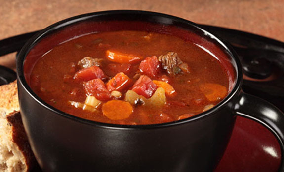 Zesty Beef Barley Soup