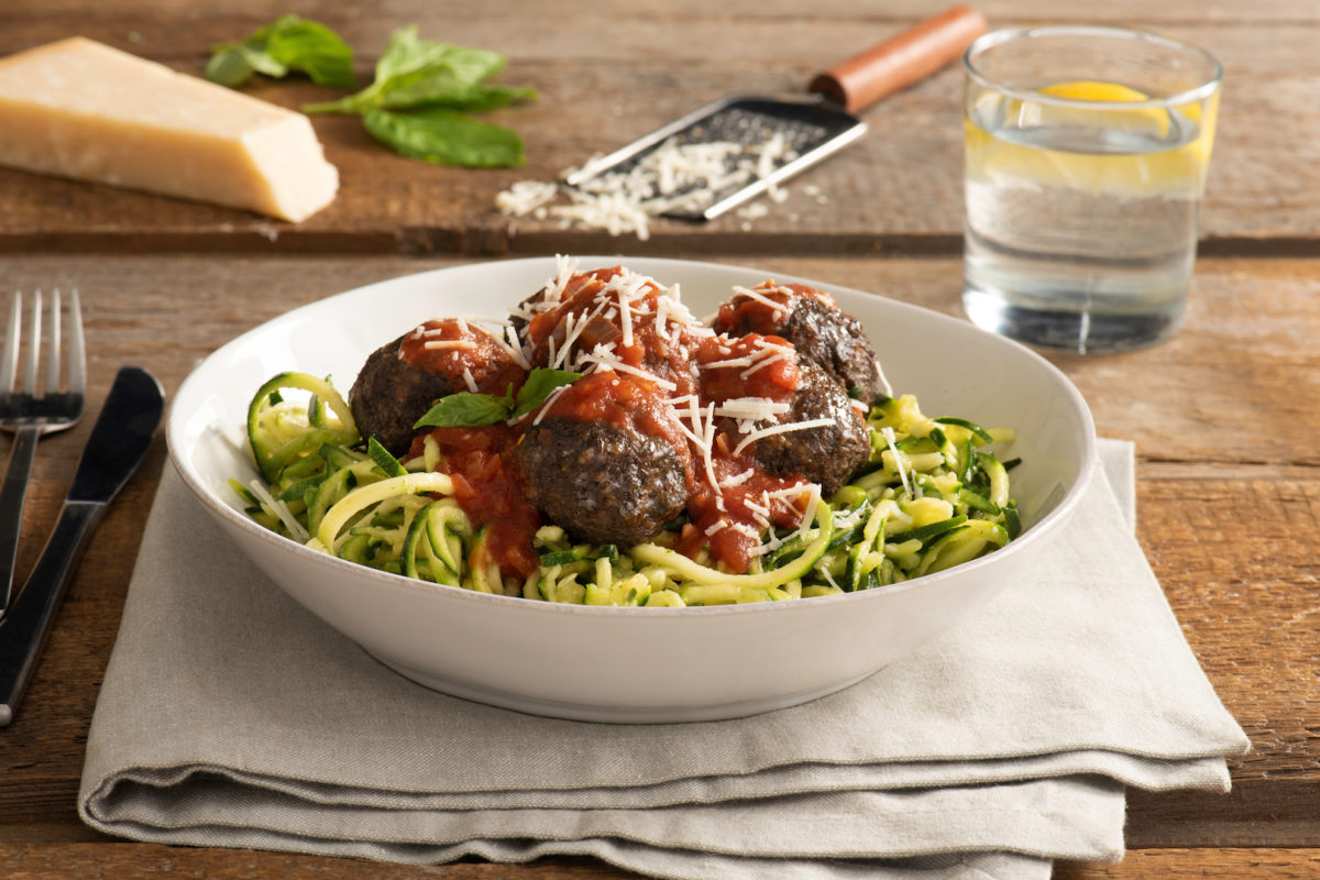 Mushroom Meatballs with Classic Marinara Sauce