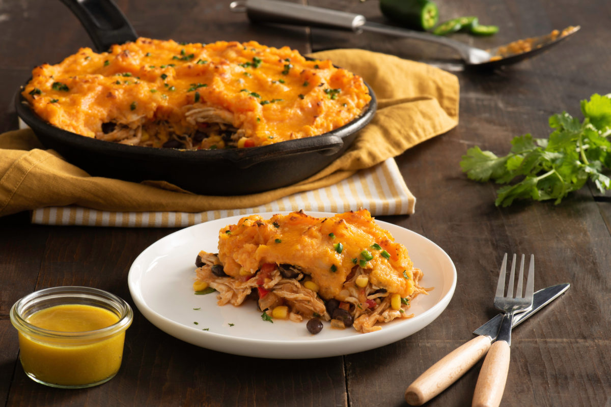 Southwest Chicken Shepherd’s Pie