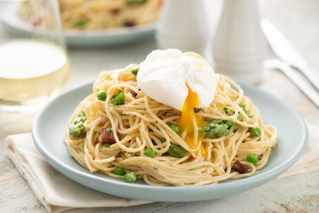 Spring Vegetable Carbonara Better Than Bouillon