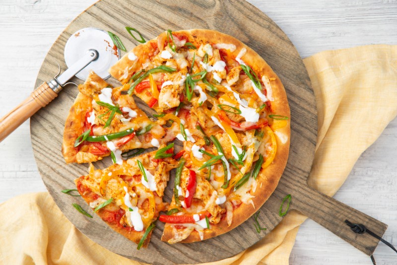 Fajita Chicken Pizza