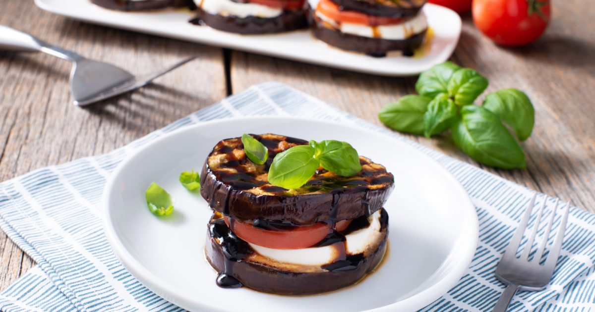 Grilled Eggplant Caprese - Better Than Bouillon