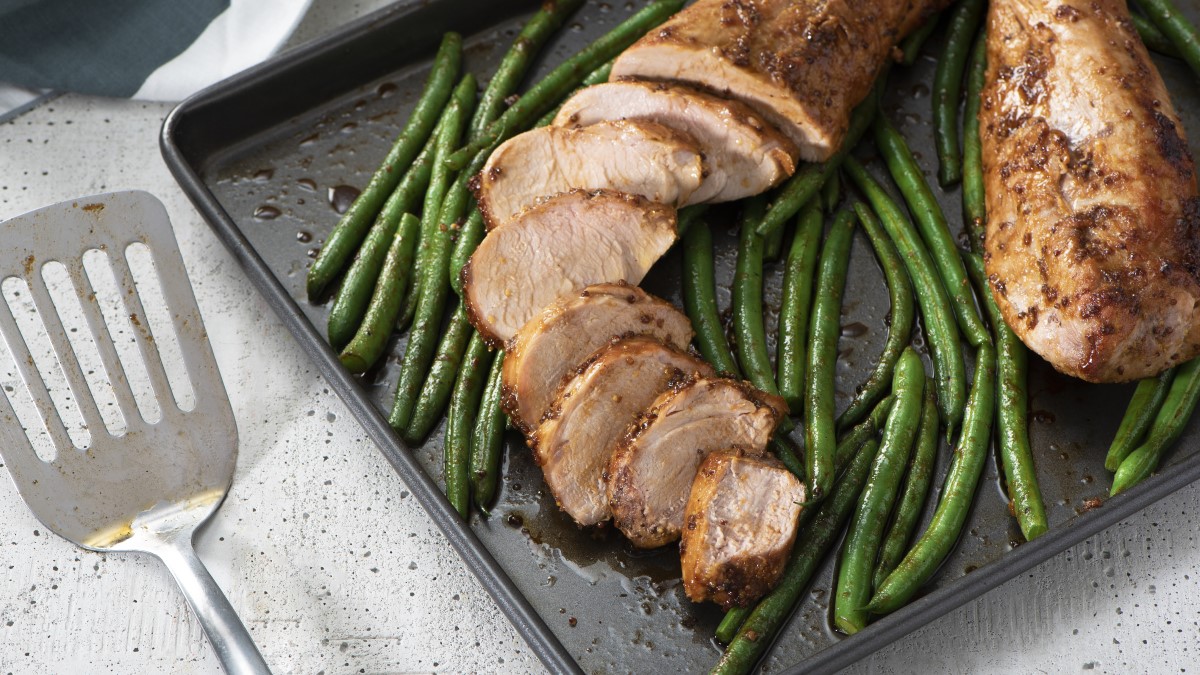 Herb-Crusted Pork Tenderloin