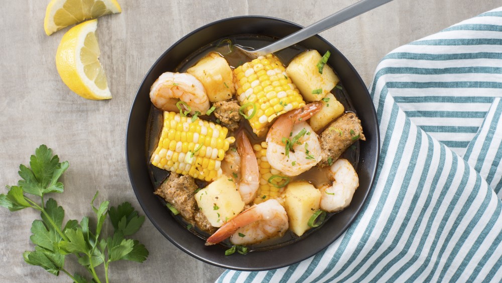 Instant Pot Cajun Shrimp Boil