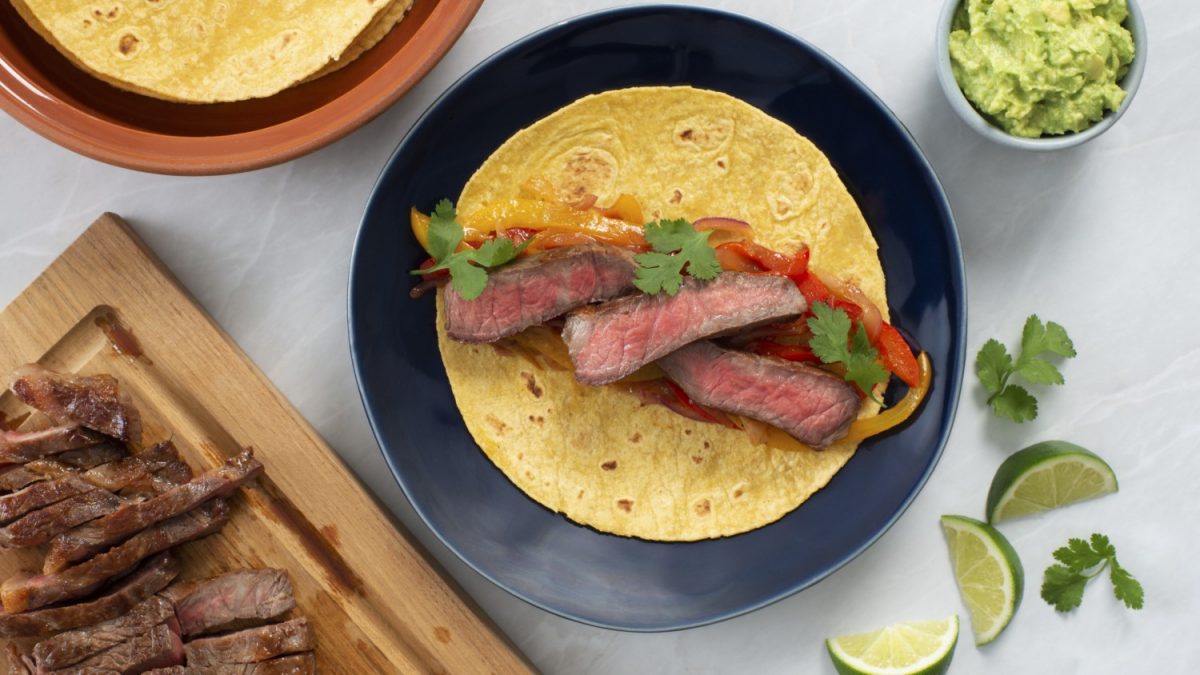 Sheet Pan Steak Fajitas