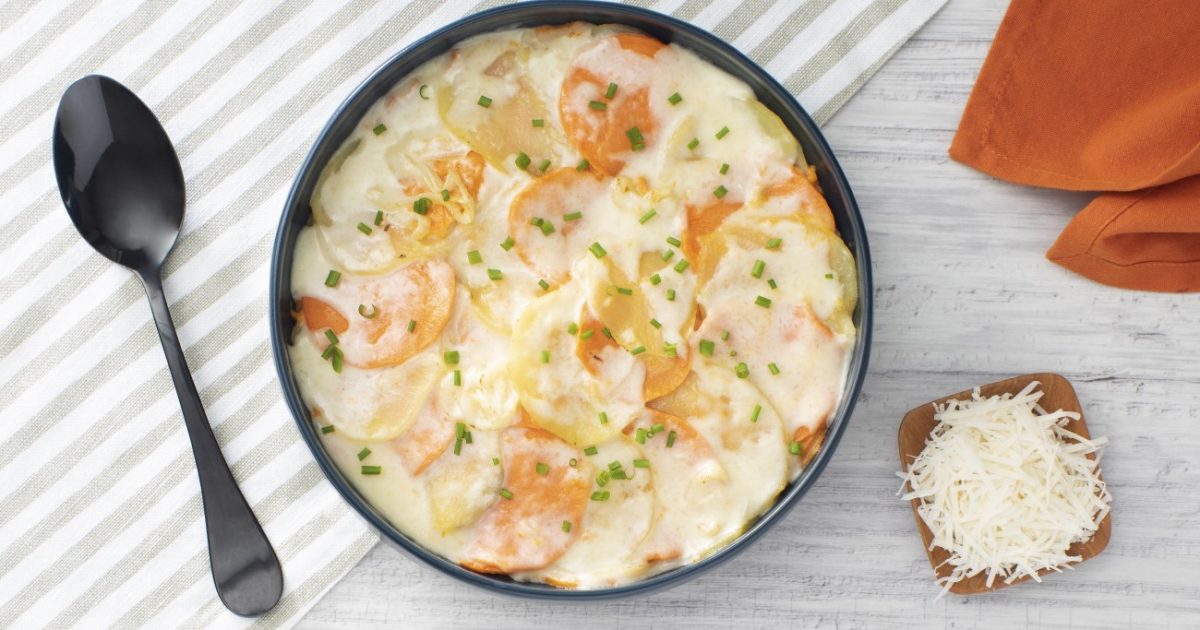 Slow Cooker Scalloped Sweet Potatoes - Better Than Bouillon