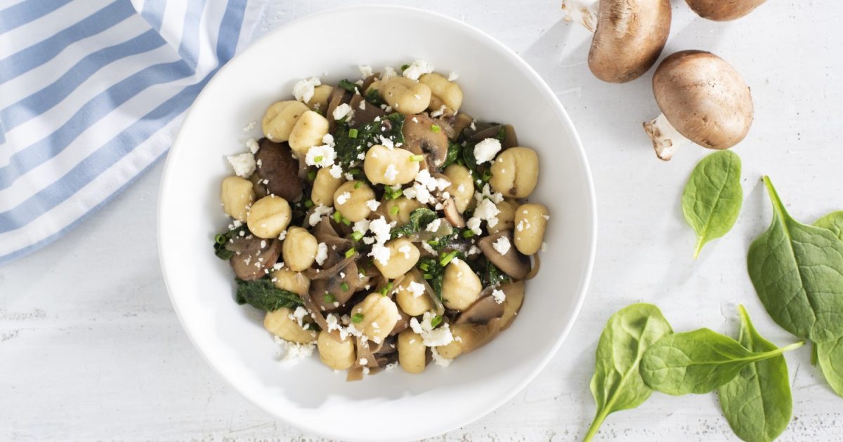 Spinach, Mushroom and Feta Gnocchi - Better Than Bouillon