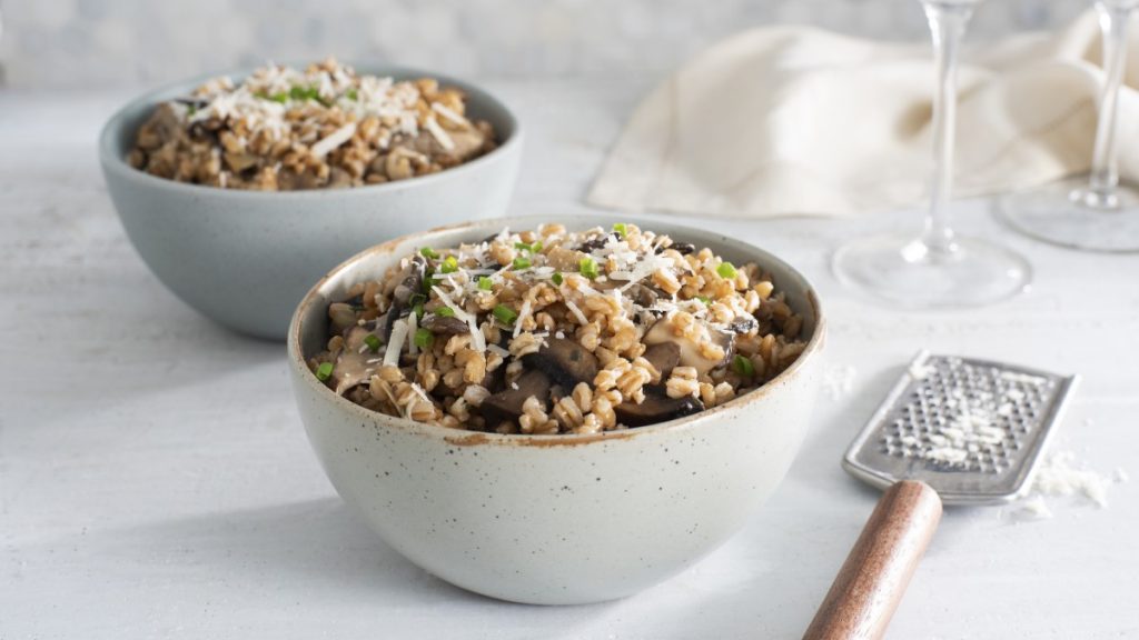Mushroom & Farro Pilaf Better Than Bouillon