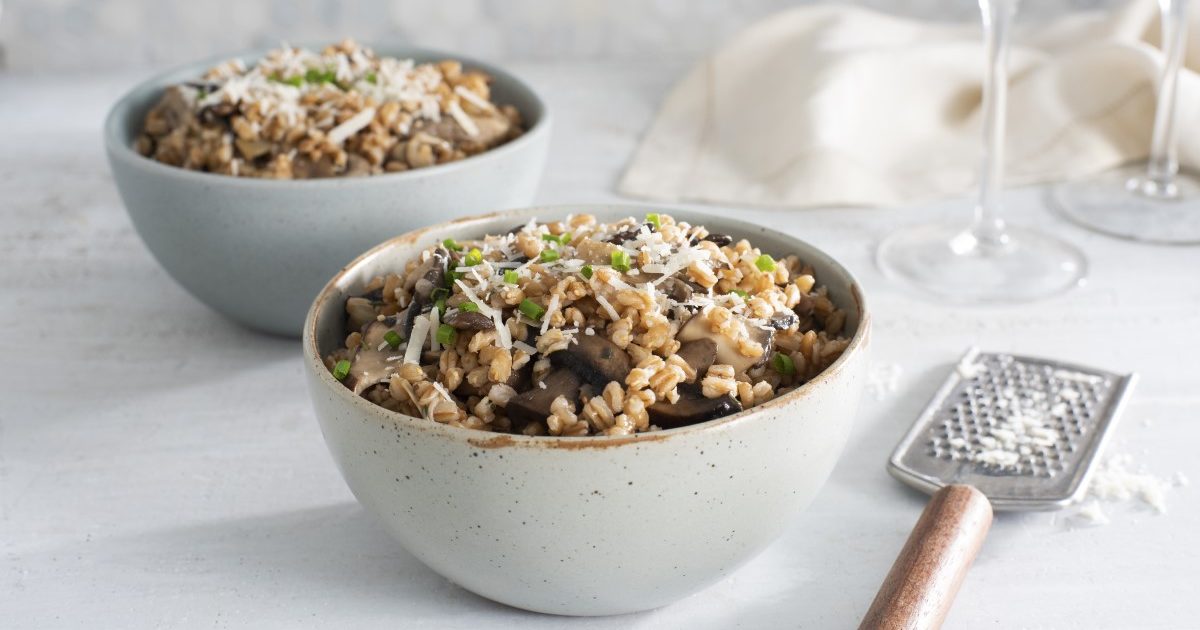 Mushroom & Farro Pilaf Better Than Bouillon