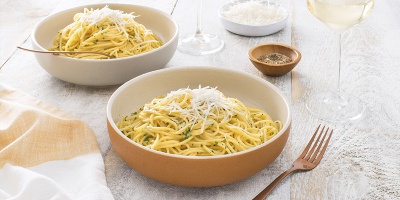 Recipe image for One-Pot Ramen and Mushroom Carbonara