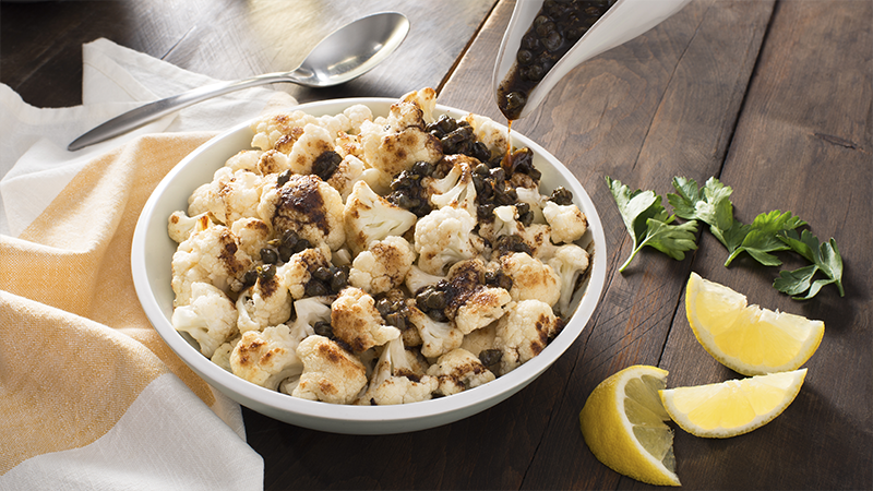 Cauliflower with Brown Butter and Capers