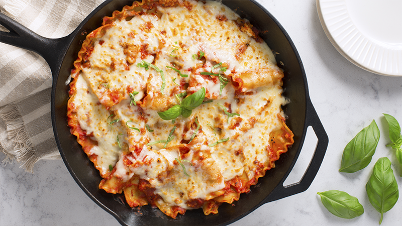 Quick Skillet Lasagna