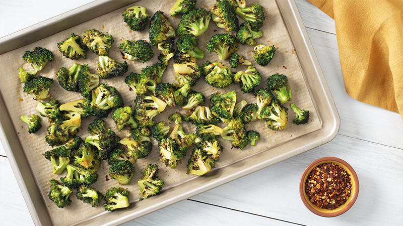 Roasted Garlic Broccoli