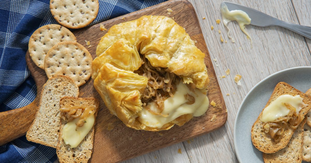 French Onion Baked Brie - Better Than Bouillon