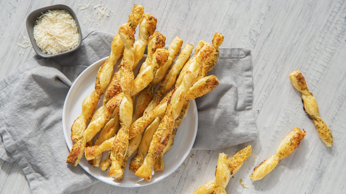 Garlic Asiago Twists