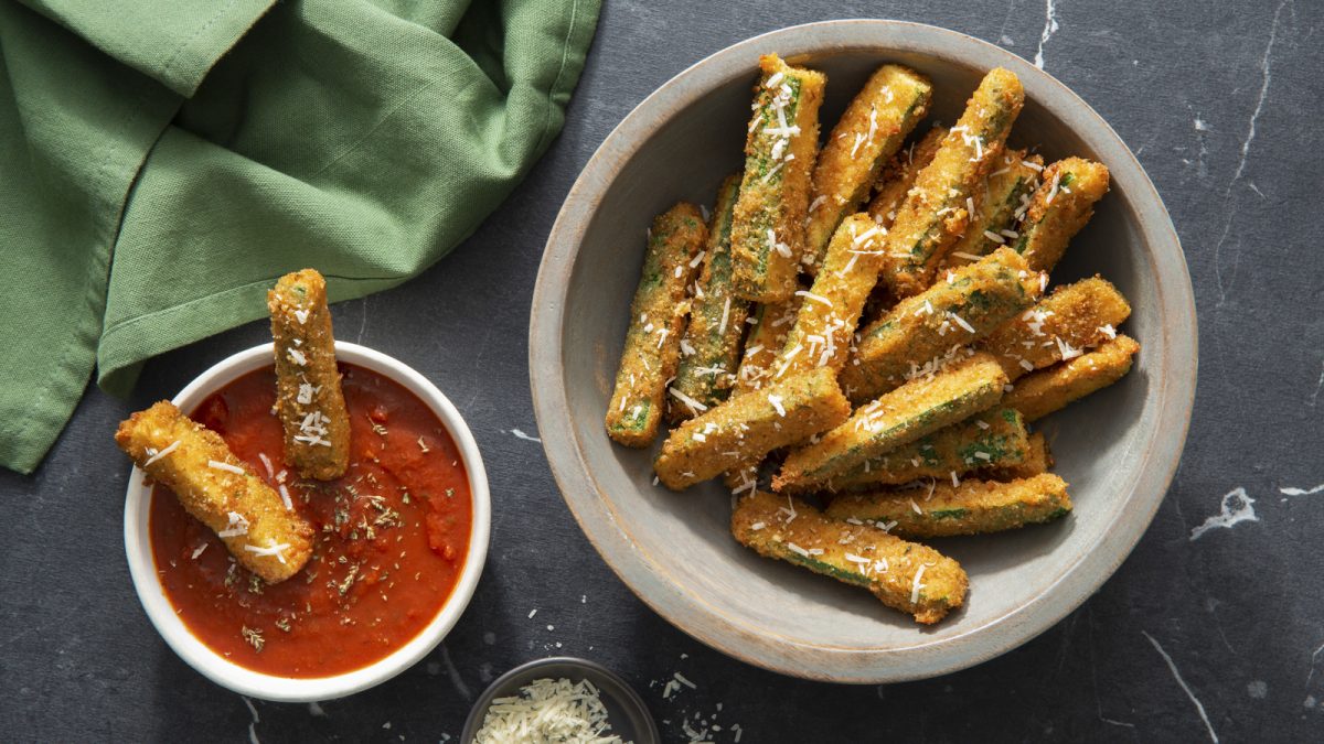 Parmesan Zucchini Fries