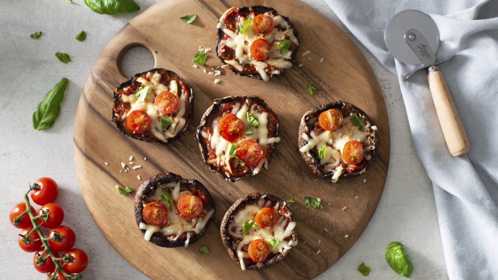 Portobello Pizzas Better Than Bouillon