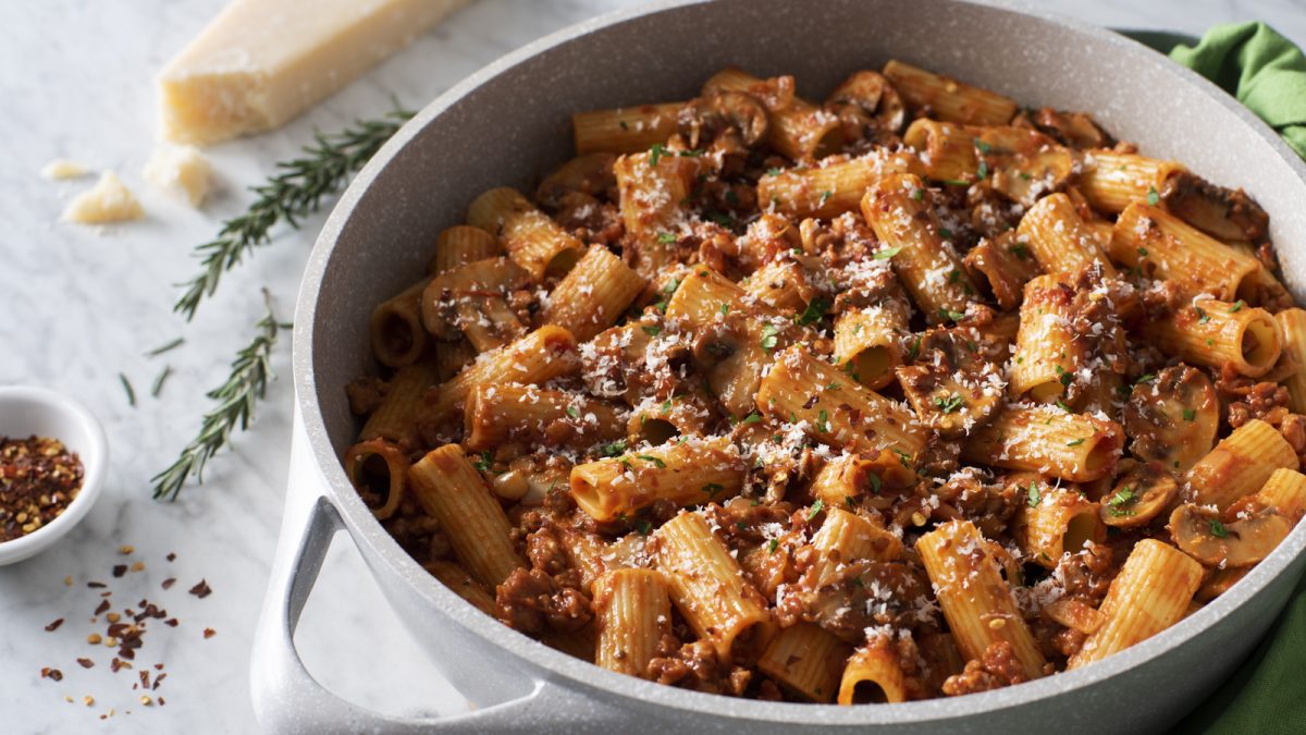 Sausage and Mushroom One-Pot Pasta