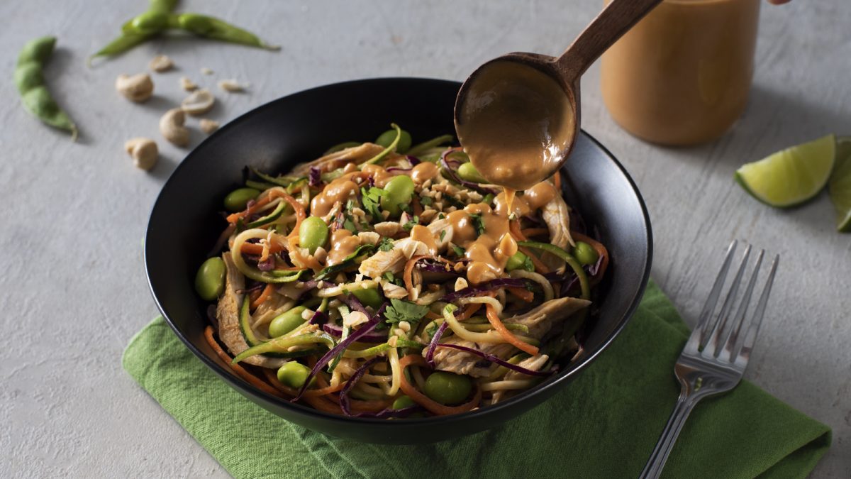 Thai Chicken Zoodles