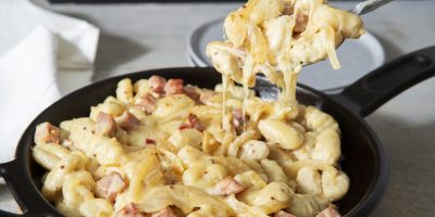 Recipe image for One-Pot Ramen and Mushroom Carbonara