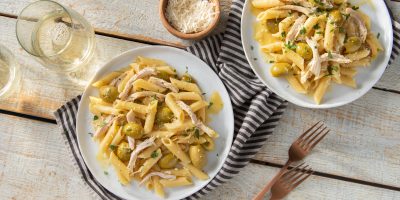 Recipe image for One-Pot Ramen and Mushroom Carbonara