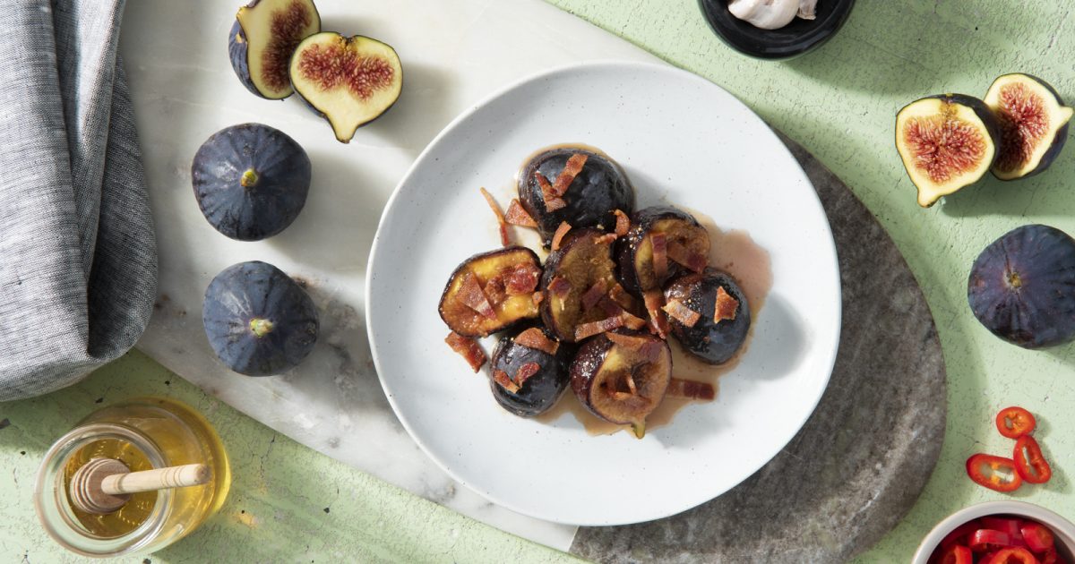 Sticky Figs with Bacon - Better Than Bouillon