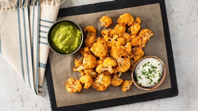 Mexican-Style Baked Cauliflower Bites