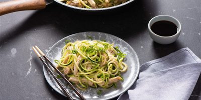 Recipe image for One-Pot Ramen and Mushroom Carbonara